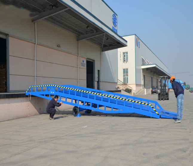 安远移动式登车桥应用