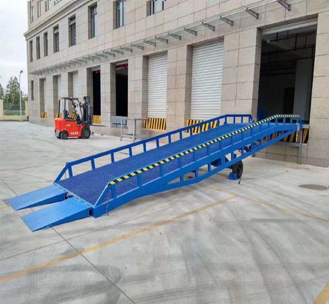 安远移动式登车桥装卸